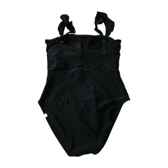 Summersalt The Ruffle Oasis One Piece 6 Black Sea Urchin Swimsuit Bikini Beach - Picture 5 of 7